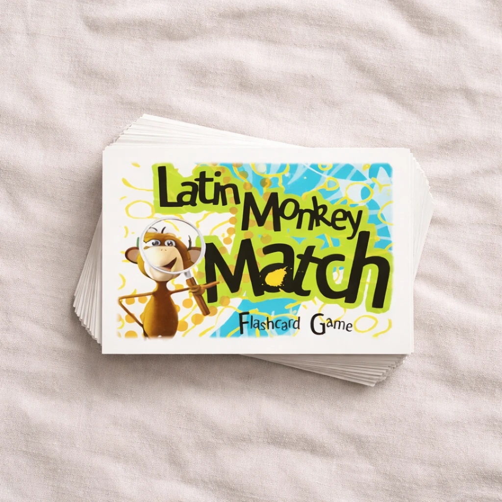 Song School Latin Monkey Match 1