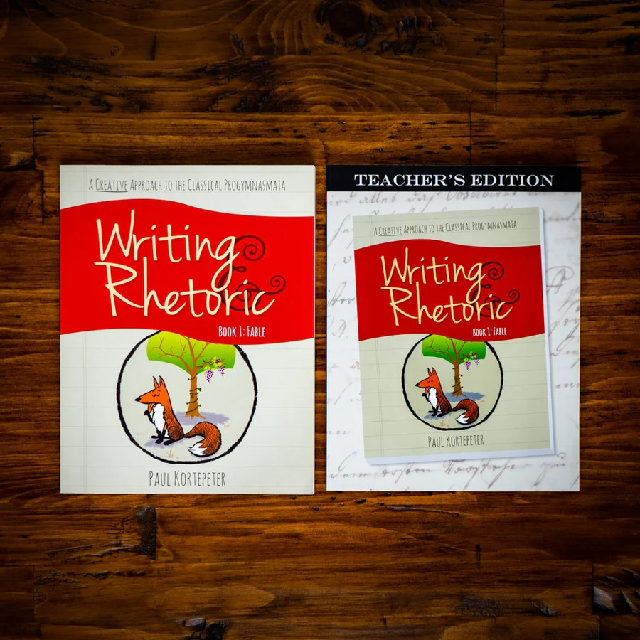 [9781600512162] Writing & Rhetoric Book 1: Fable (Teacher and Student Combo)
