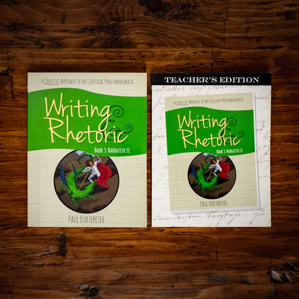 [9781600512353] Writing & Rhetoric Book 3: Narrative II (Teacher and Student Combo)