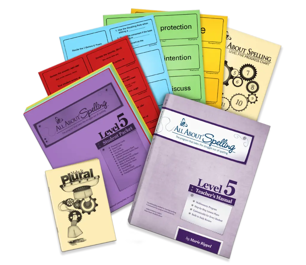 [AAS-L5] All About Spelling Level 5 Materials
