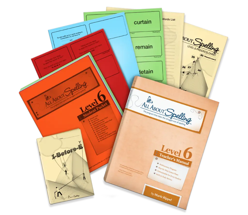 [AAS-L6] All About Spelling Level 6 Materials