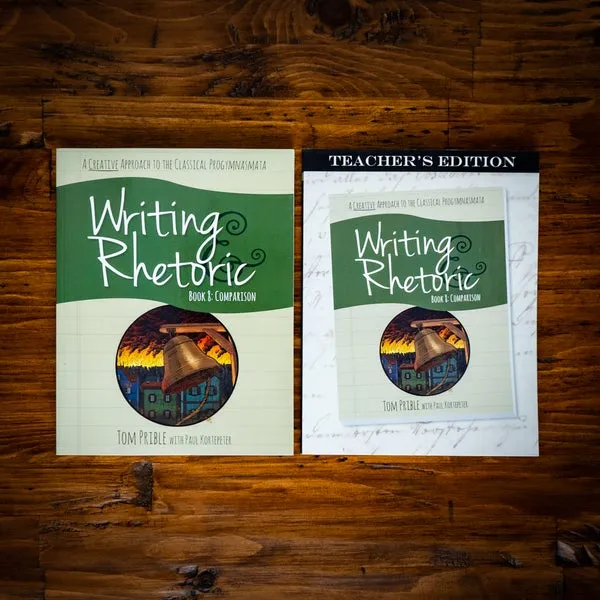 [9781600513091] Writing & Rhetoric Book 8: Comparison (Student and Teacher Combo)