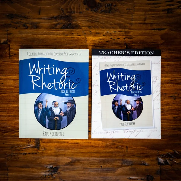 [9781600513787] Writing & Rhetoric Book 10: Thesis Part 1 (Student and Teacher Combo)
