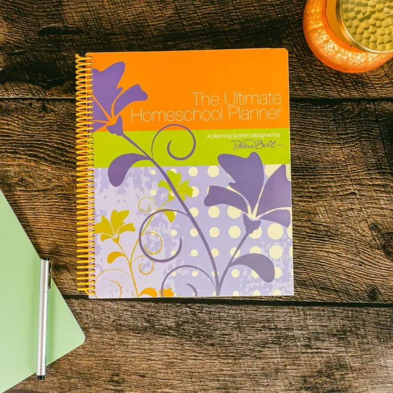 Ultimate Homeschool Planner (Orange)
