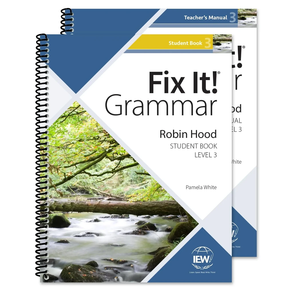 [FIX-L3-TS] Fix It! Grammar: Level 3 Robin Hood [Teacher/Student Combo]