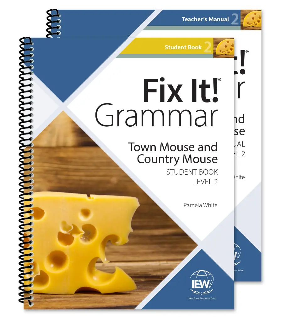 [FIX-L2-TS] Fix It! Grammar: Level 2 Town Mouse and Country Mouse [Teacher/Student Combo]