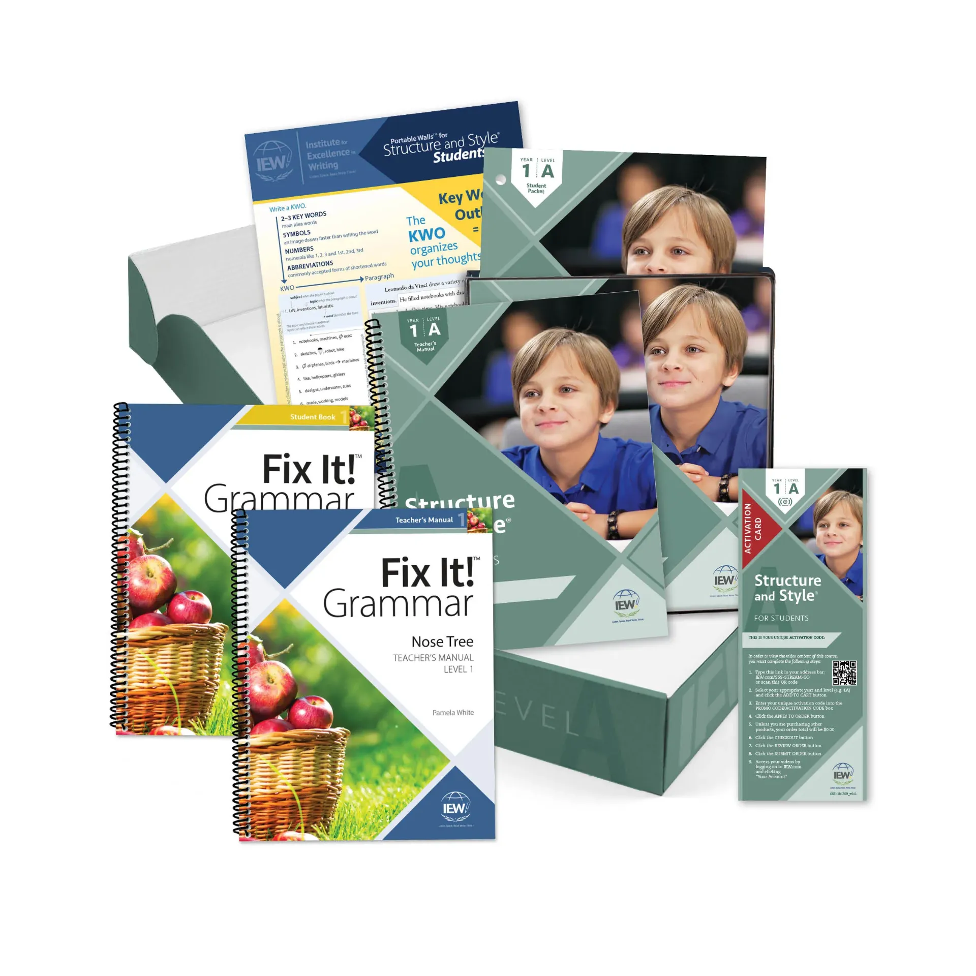 [SSS-1A-PLUS-D] Structure and Style for Students : Year 1 Level A Basic Plus DVD