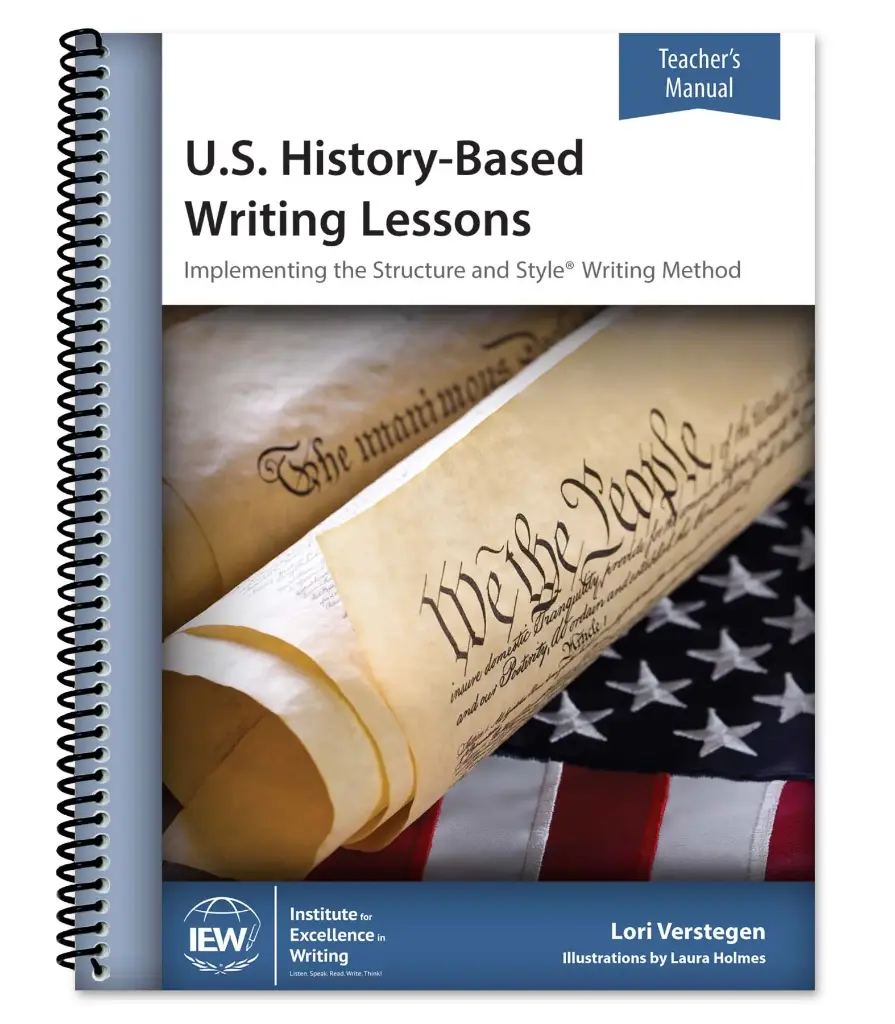 [USH-T] U.S. History-Based Writing Lessons [Teacher's Manual only]