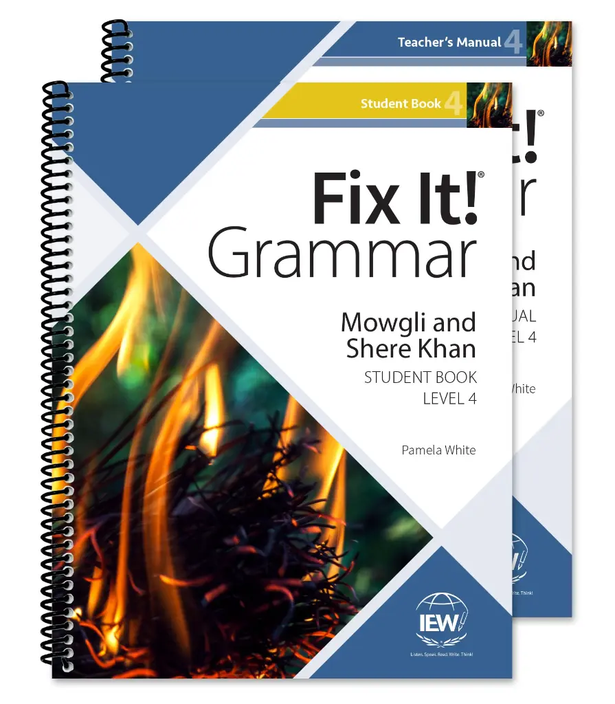[Fix-L4-TS] Fix It! Grammar: Level 4 Mowgli and Shere Khan [Teacher/Student Combo]