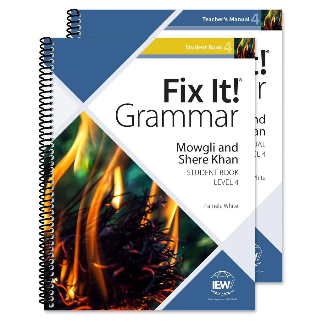 [Fix-L4-TS] Fix It! Grammar: Level 4 Mowgli and Shere Khan [Teacher/Student Combo]