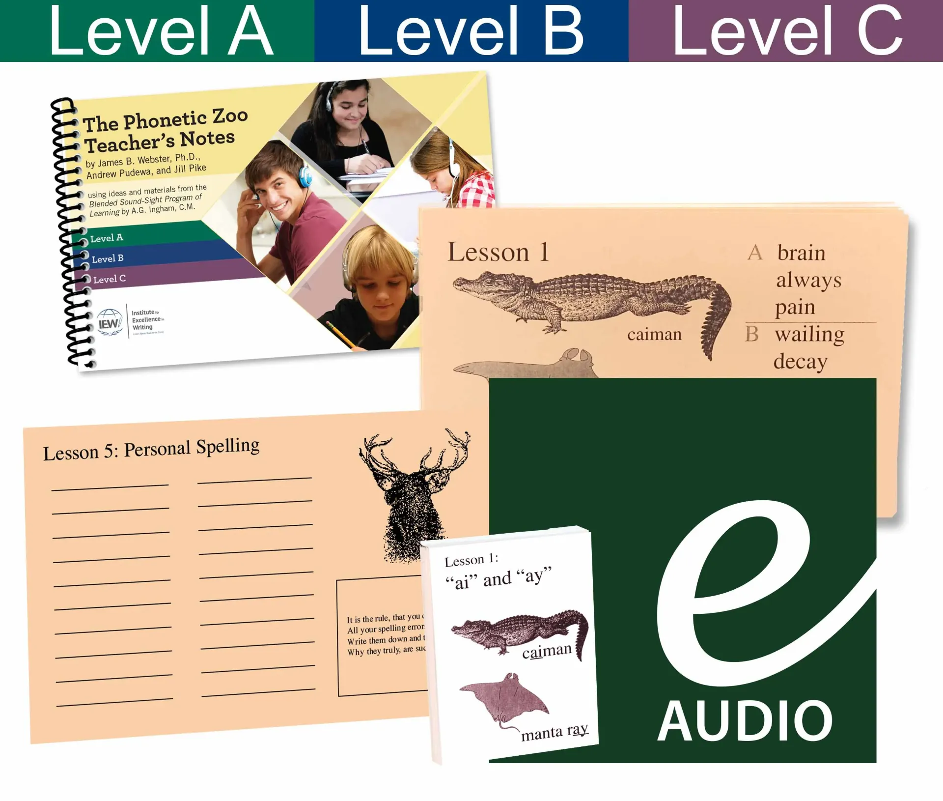 [PZ-PREM-E3] Phonetic Zoo Spelling Premier Package