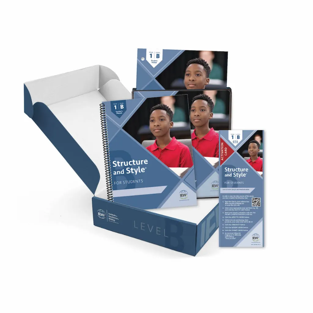 [SSS-1B-BASIC-D] Structure and Style for Students : Year 1 Level B Basic DVD