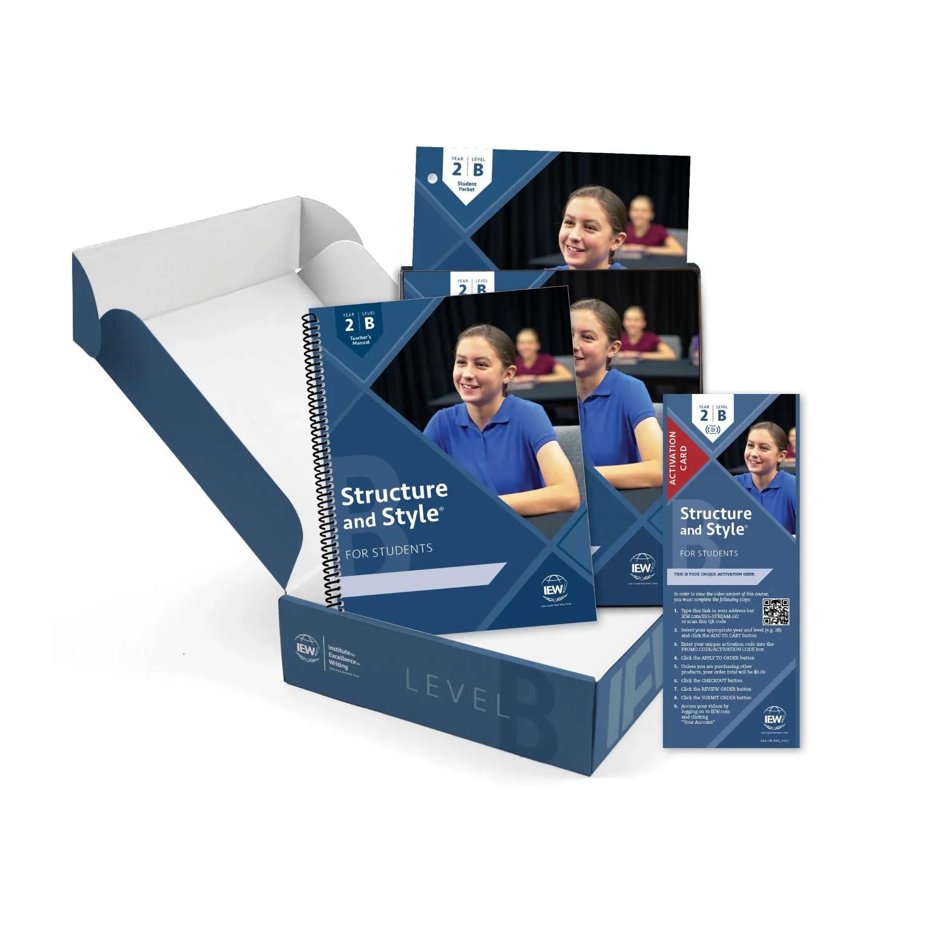 [SSS-2B-BASIC-D] Structure and Style for Students : Year 2 Level B Basic DVD