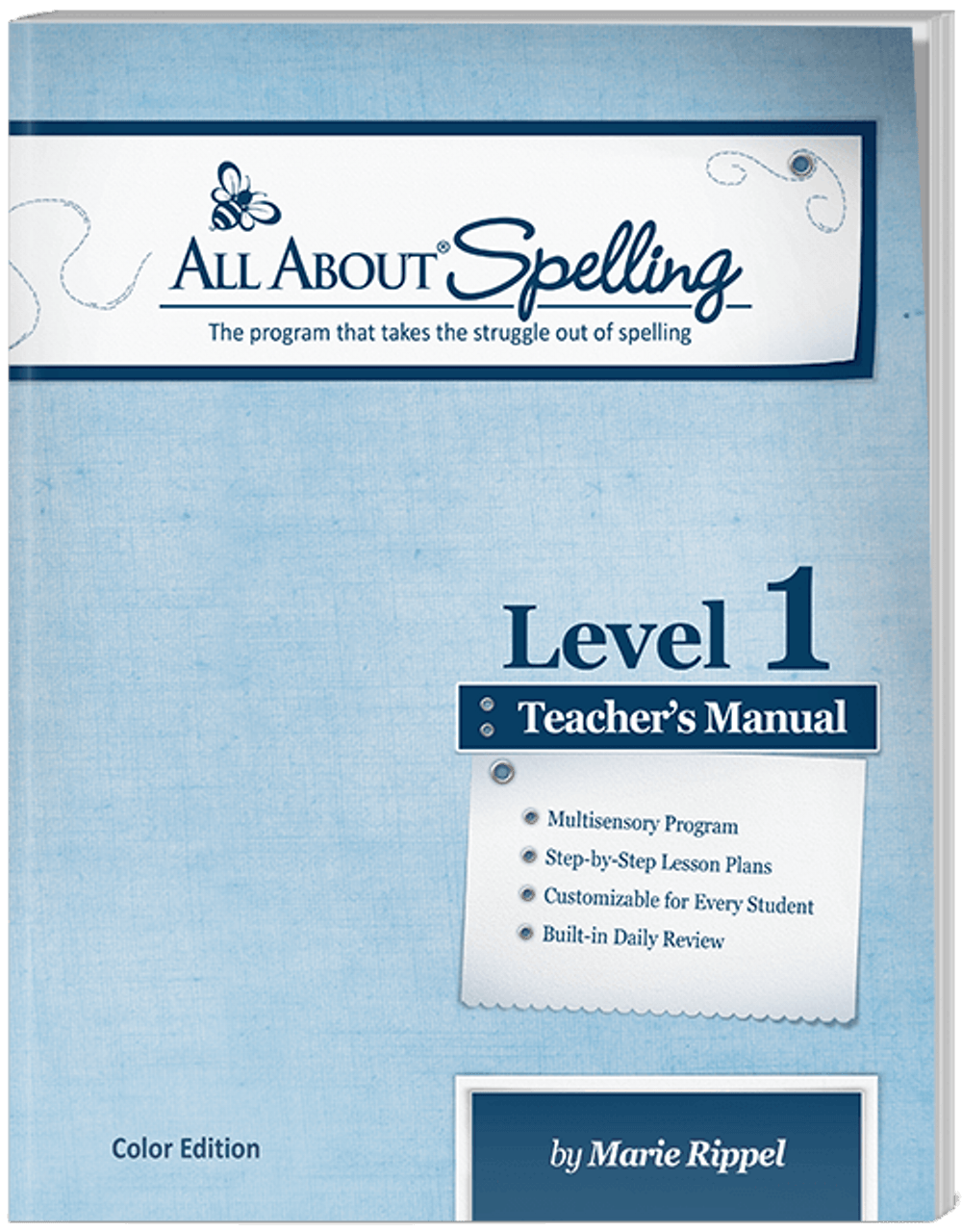 All About Spelling Level 1 Teacher's Manual