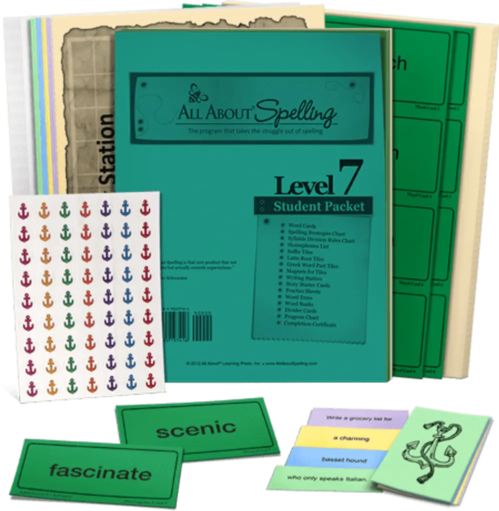 [AAS-L7-SP] All About Spelling Level 7 Student Packet