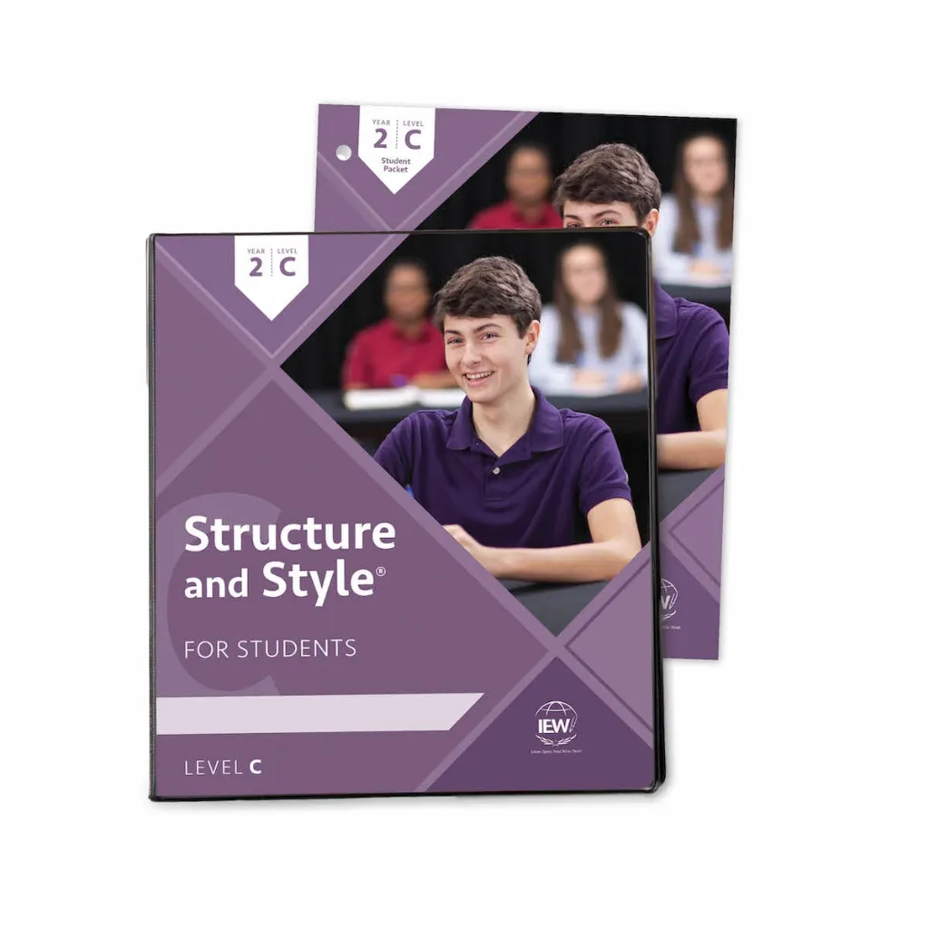 [SSS-2C-BRS] Structure and Style for Students: Year 2 Level C [Binder & Student Packet]